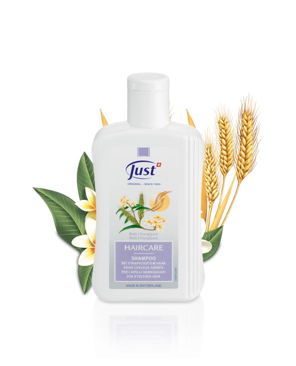 Шампунь JUST Haircare Shampoo Malt Frangipani 250 мл