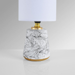 8169/1T COUNTY LN26 503 белый/серый керамика/текстиль Настольная лампа E14 1*40W 220V GIATA