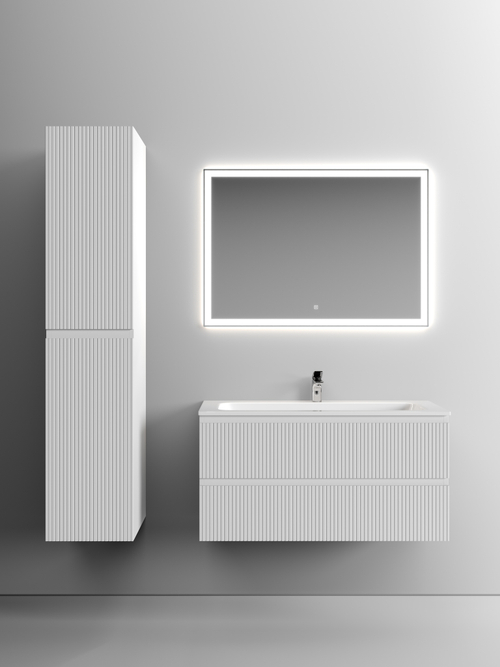 Тумба с раковиной Sancos Snob T 100 см SNT100W bianco