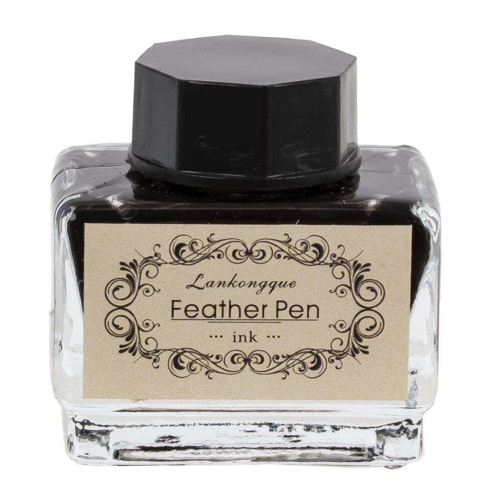 Набор подарочный, Ломоносов: ручка перьевая, 5 наконечников, чернильница