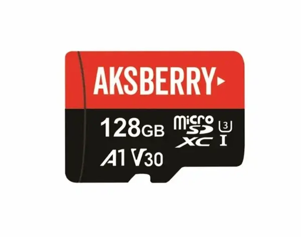 Карта памяти Aksberry MiroSDXC 128gb Class 10 A1/ V30/UHS-I