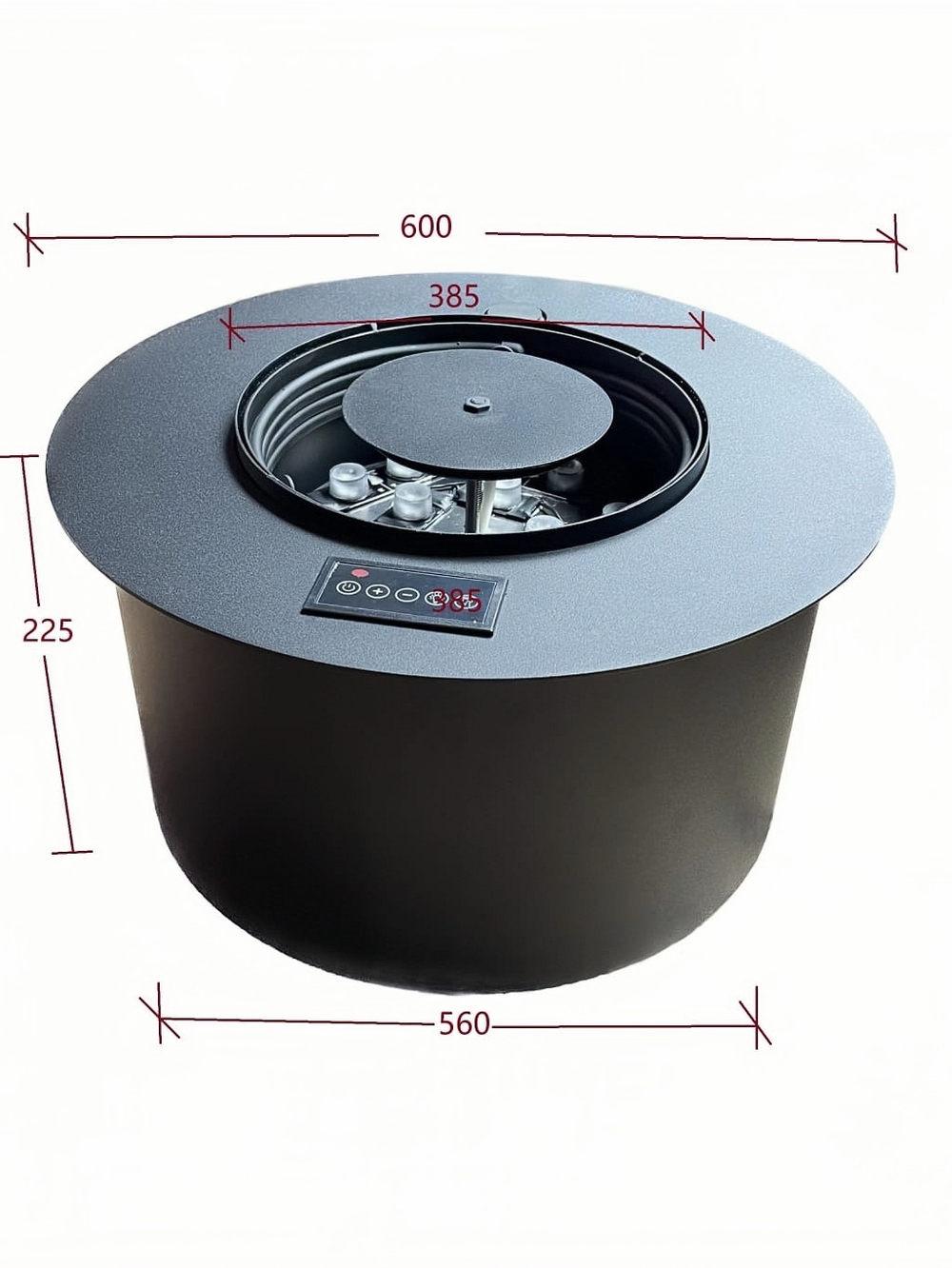 Круглый паровой камин Soul Fire Liht Steam - 1200 P