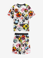 Пижама для мальчика Next Q66-495, 2 шт., Черный, Белый