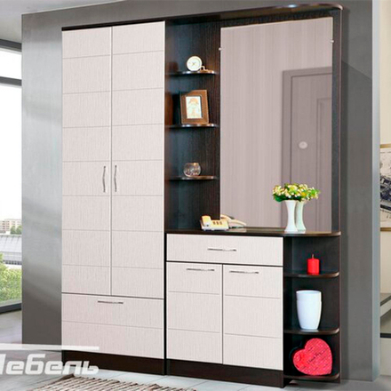 Прихожая София белый дым