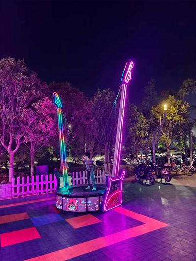 Банджи-батут «Rock’n’Jump», 1-местный, 2×2×4 м