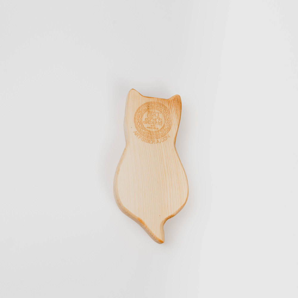 Менажница "Котик" из Сибирского кедра