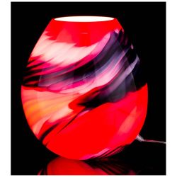 СВЕТИЛЬНИК НАСТОЛЬНЫЙ "РОССО" 34*20СМ. ВЫСОТА=37СМ. 60W E27