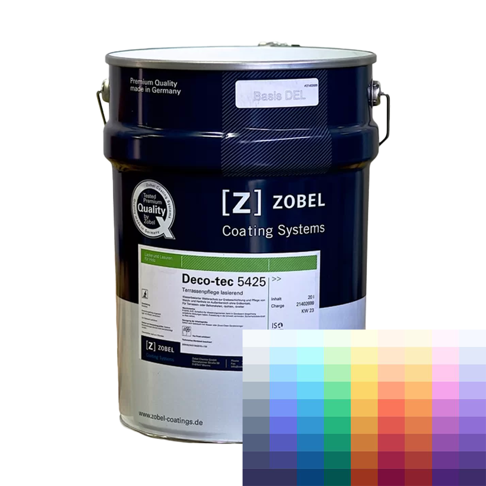Deco-tec 5425 - пропитка для дерева на водной основе, сохраняет текстуру дерева | Zobel (Германия)