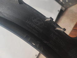 Юбка переднего бампера Hyundai Creta 1 (GS) 16-21 Б/У Оригинал 86512M0000