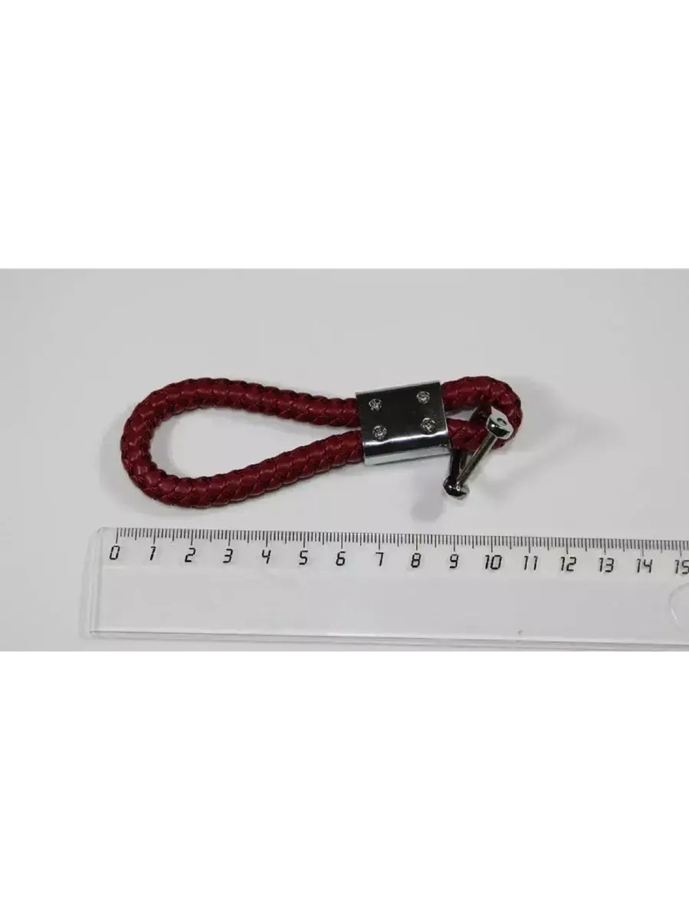 Брелок кожаный, красный Yamaha LEATHER RED