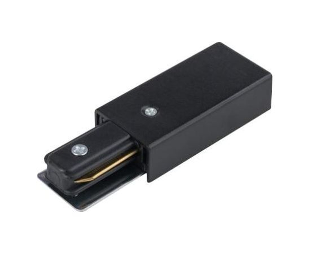 Коннектор шинопровода прямой SC-1B-TL черный серии TOP-LINE IN HOME