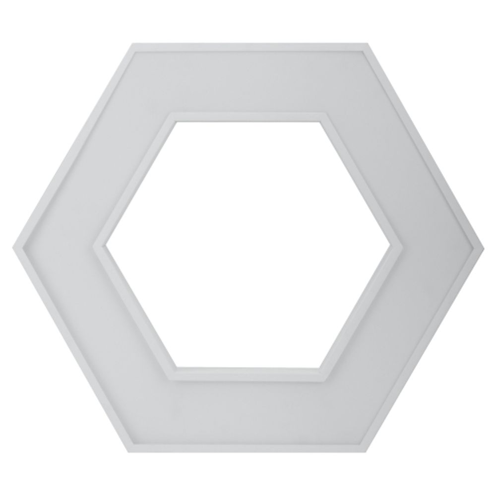 Светильник LED ЭРА Geometria SPO-124-W-40K-051 Hexagon 51Вт 4000К 4000Лм 800*800*80 белый подвесной драйвер внутри