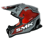 Шлем SMK ALLTERRA MAVERIX, цвет серый/красный (2XL)