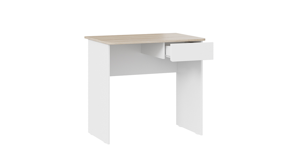 Diamond Стол компьютерный тип 1 80x55x75 Дуб Сонома/Белый Дисконт (Невозвратный товар!)