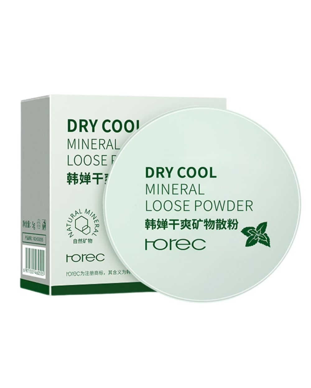 Минеральная матирующая пудра для лица, 5г