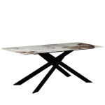 Стол керамический LA ALTA MERLIN Pandora 2 200*80*76, каркас черный
