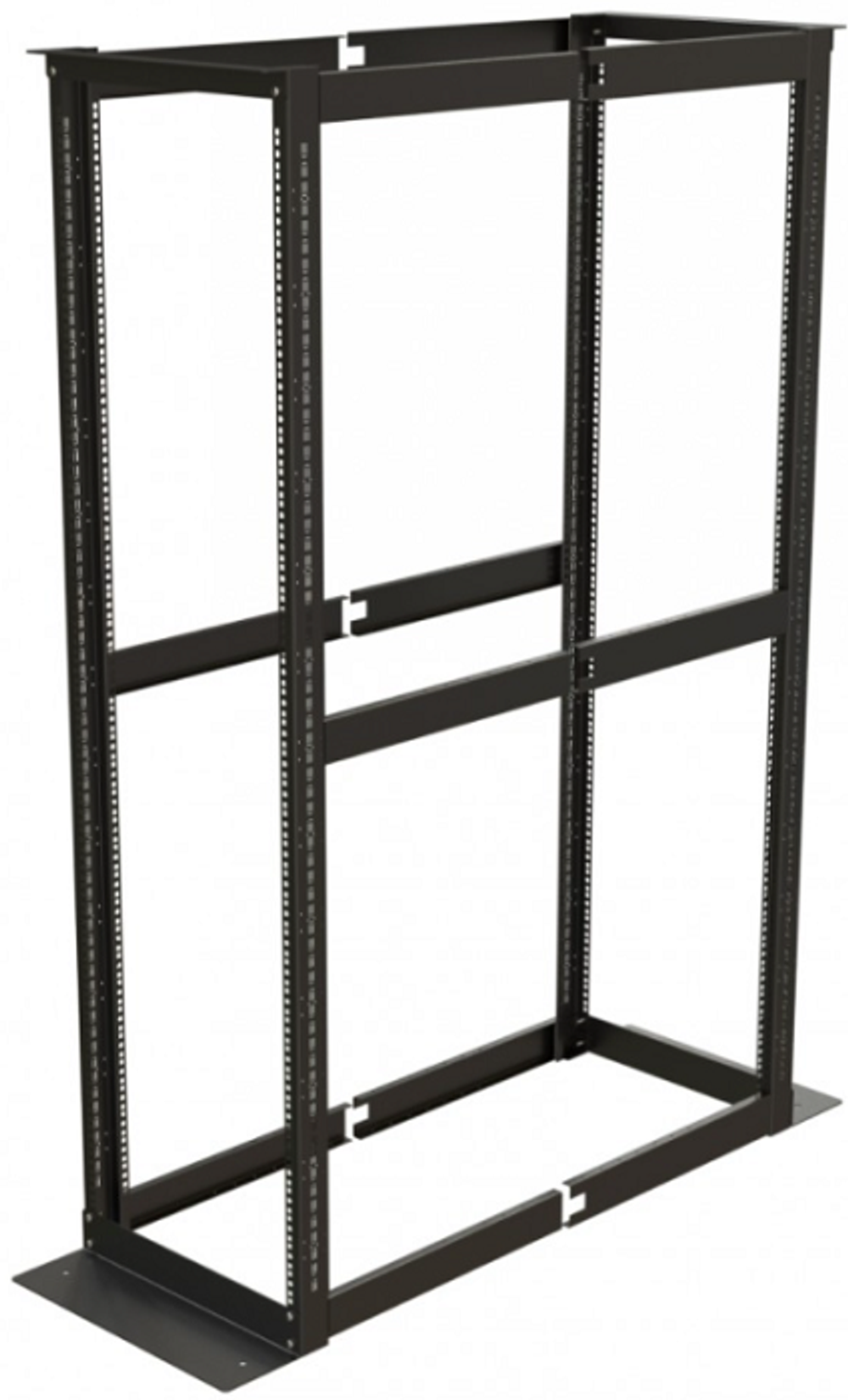Открытая стойка двухрамная 19", 32U Hyperline ORK2A-3281-RAL9005