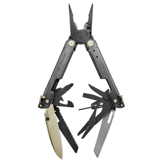 Мультитул-инструмент Leatherman Мод. ARC OBSIDIAN METRIC BITS (20 инструментов)(10,8см)(244г.)(чехол: кожа HERITAGE BLACK M)