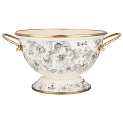 ДУРШЛАГ LEFARD ЭМАЛИРОВАННЫЙ, СЕРИЯ ЯБЛОНЕВЫЙ САД, 22*13 СМ