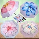 Зонт механический ветроустойчивый, матовая ручка «BESTzontik - lira», микс 4 дизайна, длина 25см, d-110см