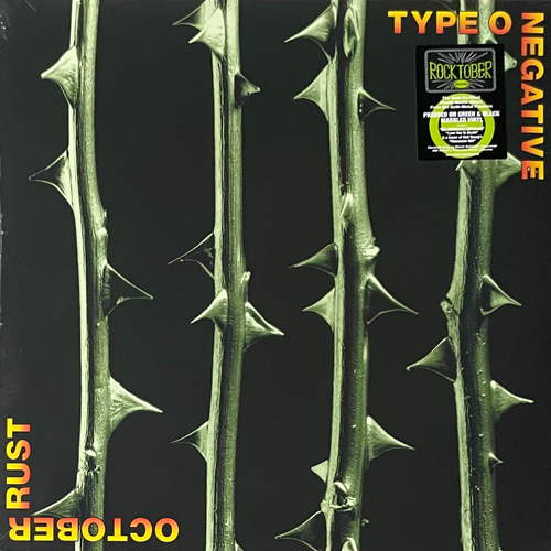 Type O Negative ‎– October Rust 2LP (Голландия 2024г.) Green