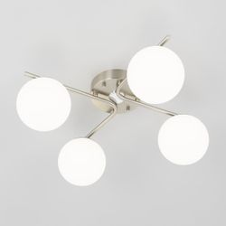 Citilux Адам Смарт CL228A141 RGB LED Умная люстра Матовый Хром