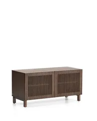 Тумба для обуви Beyla из ясеня с отделкой под орех