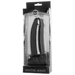 Черный кляп-страпон Masters Mini Face Fuck Strap-On - 14 см. (Цвет: черный)