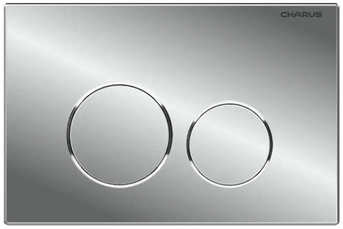 Клавиша для инсталляции CHARUS Spazio FP.330.21.01, хром глянцевый