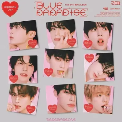 Альбом ZEROBASEONE ZB1 - BLUE PARADISE [Digipack ver.] (Гонук ver.)