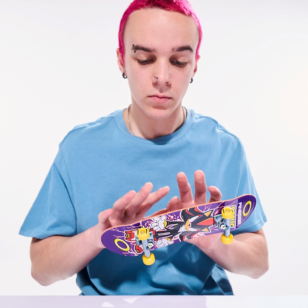 Tech Deck - Макси скейтборд Handboard Finesse X Sonic the Hedgehog 20149300