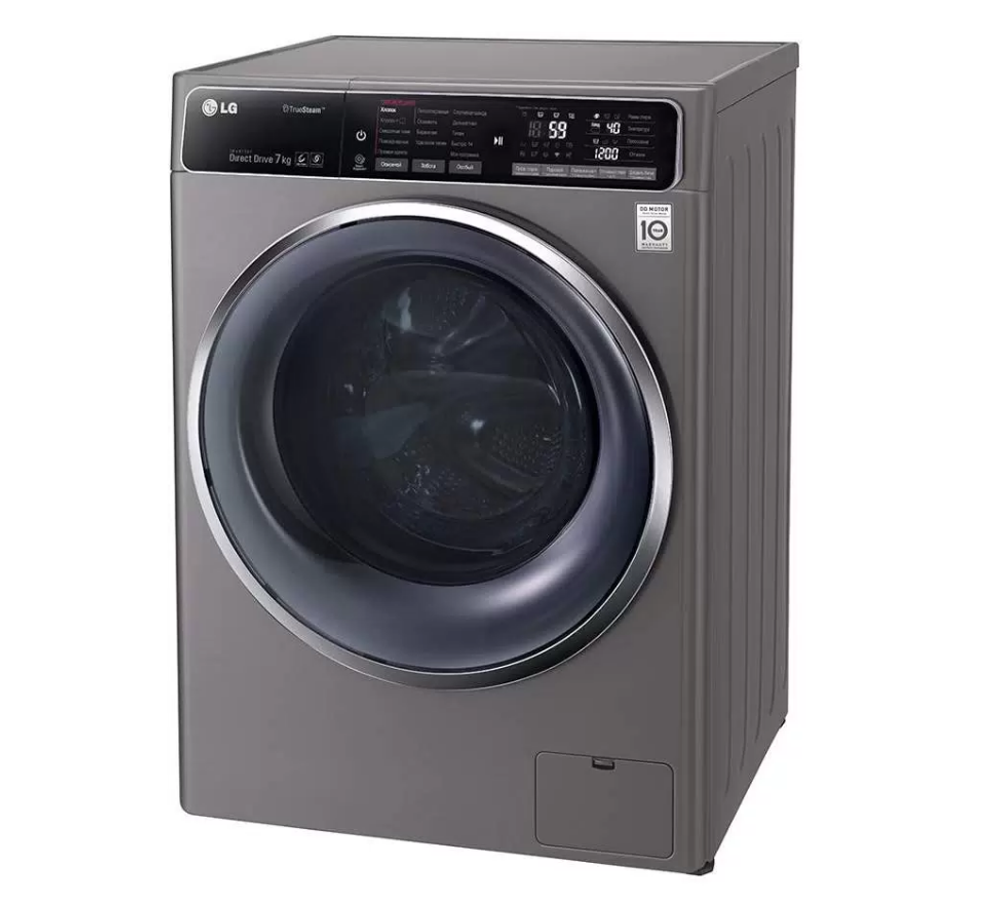 Стиральная машина LG F2H9HS2S серебристый (h)