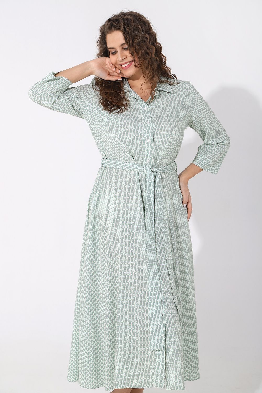 Платье Лакоста-1 Виотекс ЗЕЛЁНЫЙ