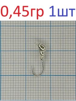 Мормышка вольфрамовая Муравей с ушком