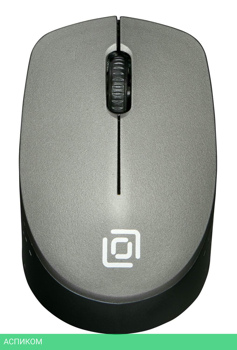 Мышь Oklick 486MW серый/черный (1196552)