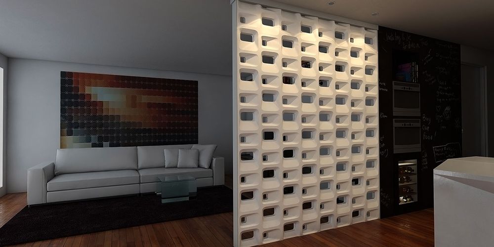 Блоки гипсовые для перегородок Gesso 3D тип 1