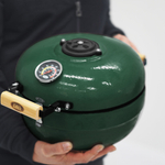 Портативный керамический гриль TRAVELLER 12 дюймов (зеленый) (30,5 см)