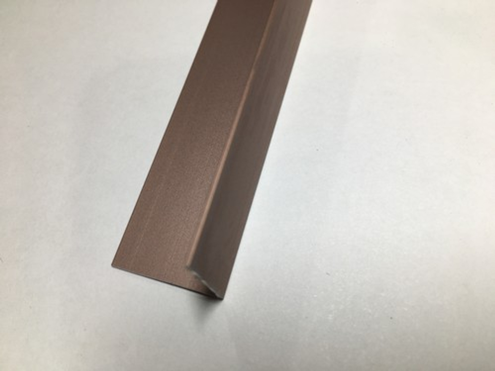 Угол 20*20мм "DO-2" 2,7м Розовый мат. анод. алюм.