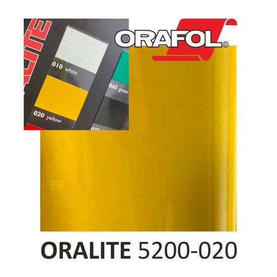 Пленка ORALITE 5200-020 1.235м*50 желтая