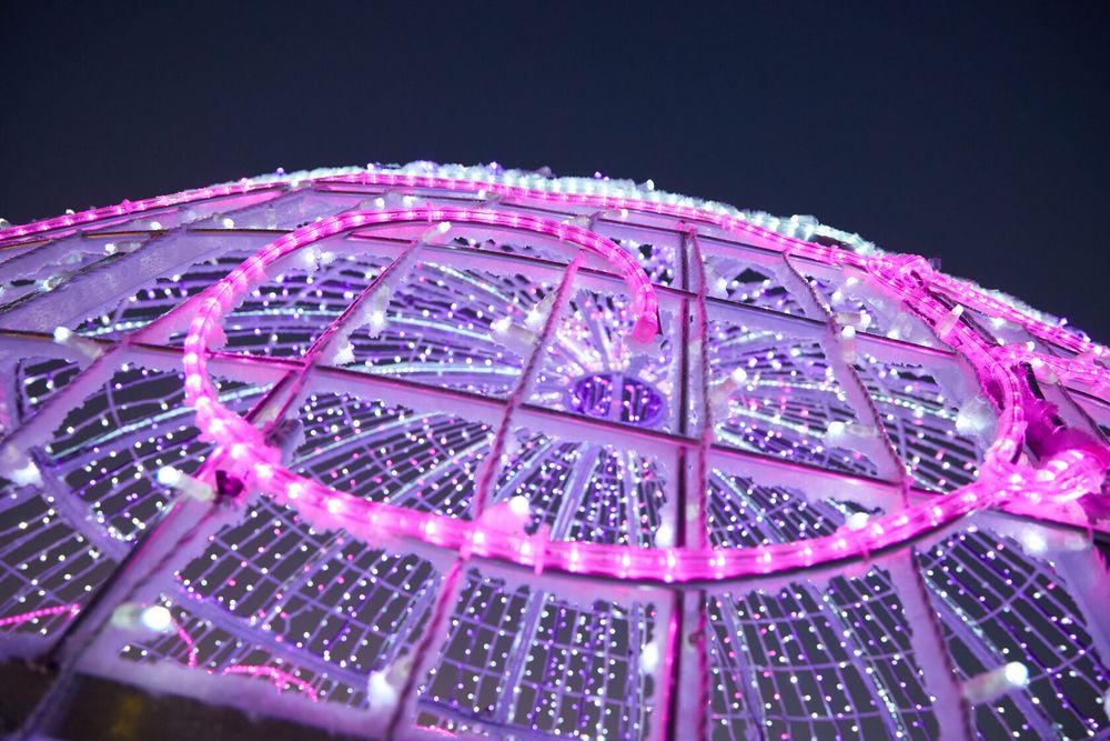 Светодиодный шар "Полярный"