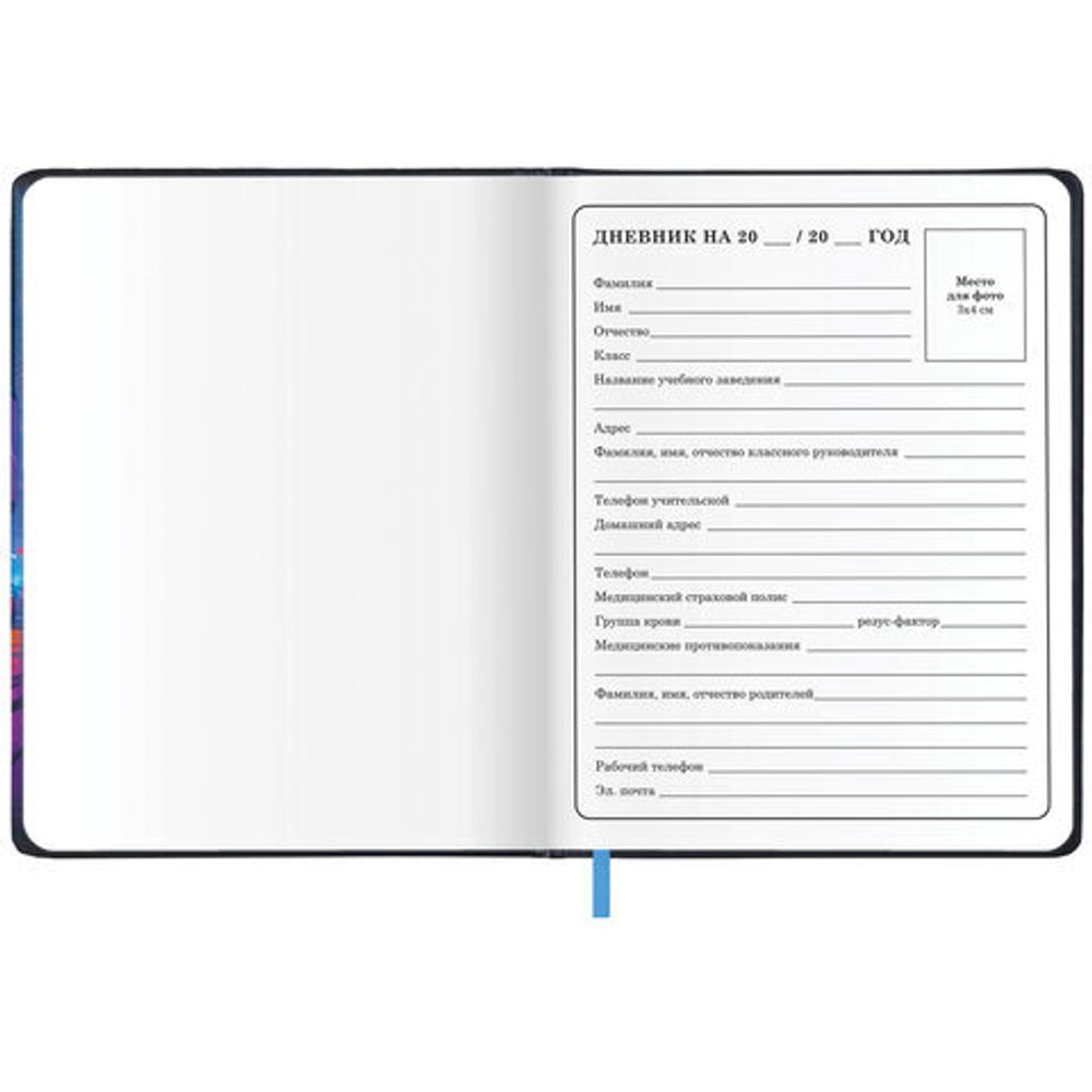 Дневник 1-4 класс 48 л., кожзам (твердая с поролоном), печать, аппликация, ЮНЛАНДИЯ, "Гонки", 107223