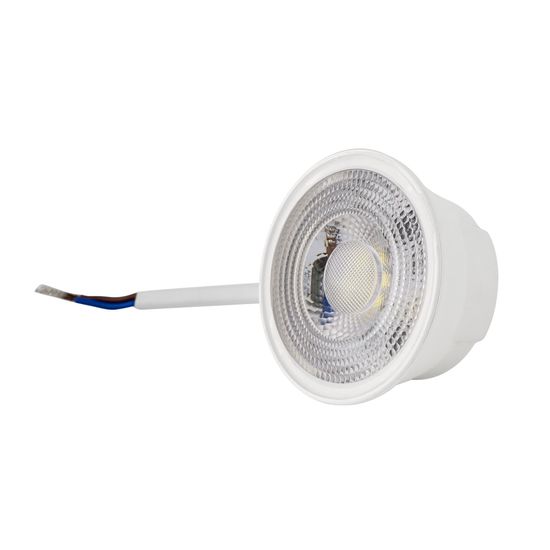 ST905.508.01_3 Светильник встраиваемый со сменным модулем ST-Luce белый/прозрачный LED 1*5.5W 4000K Встраиваемые светильники