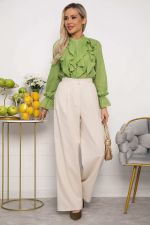 Брюки льняные Мэрлин (бежевые) Б13682-7М LT Collection