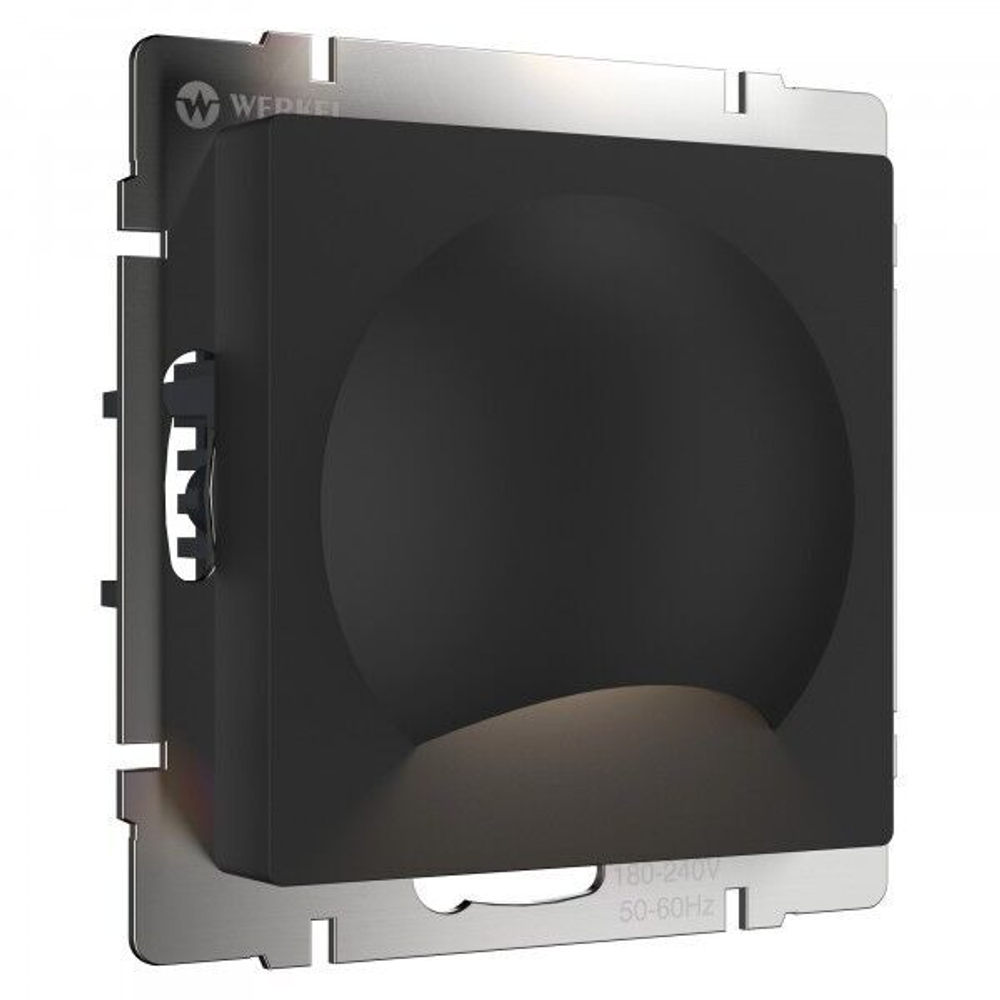 Встраиваемая LED подсветка МУН (черный матовый)