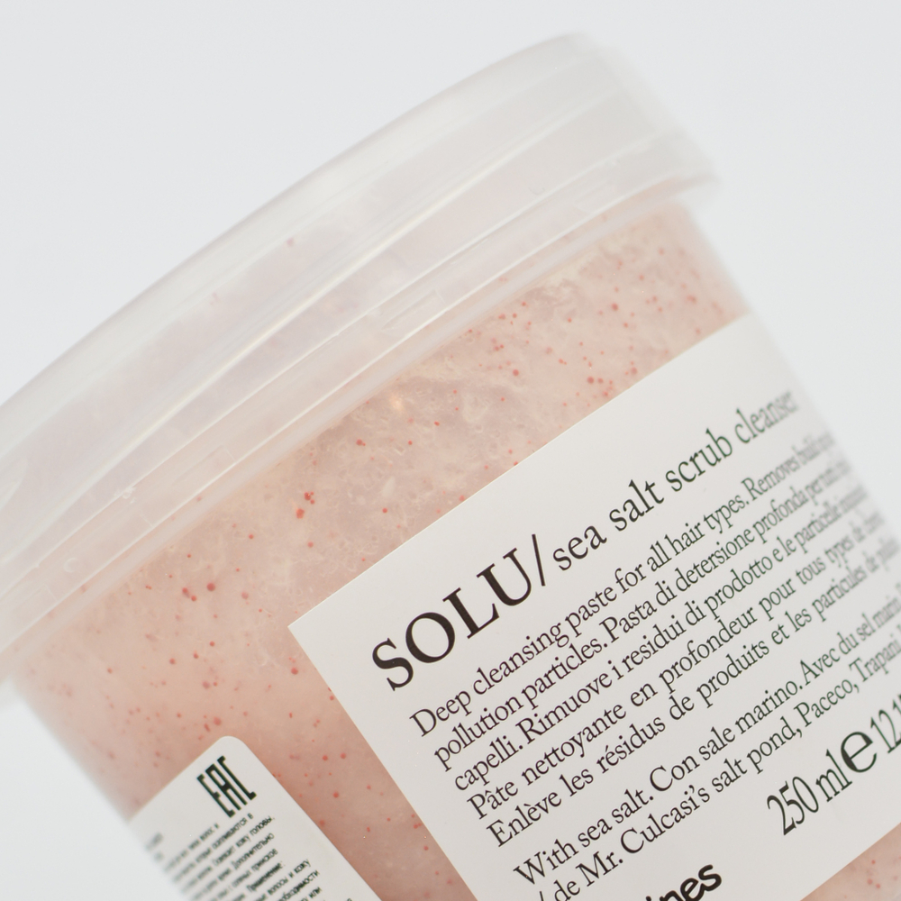 DAVINES Скраб с морской солью Solu