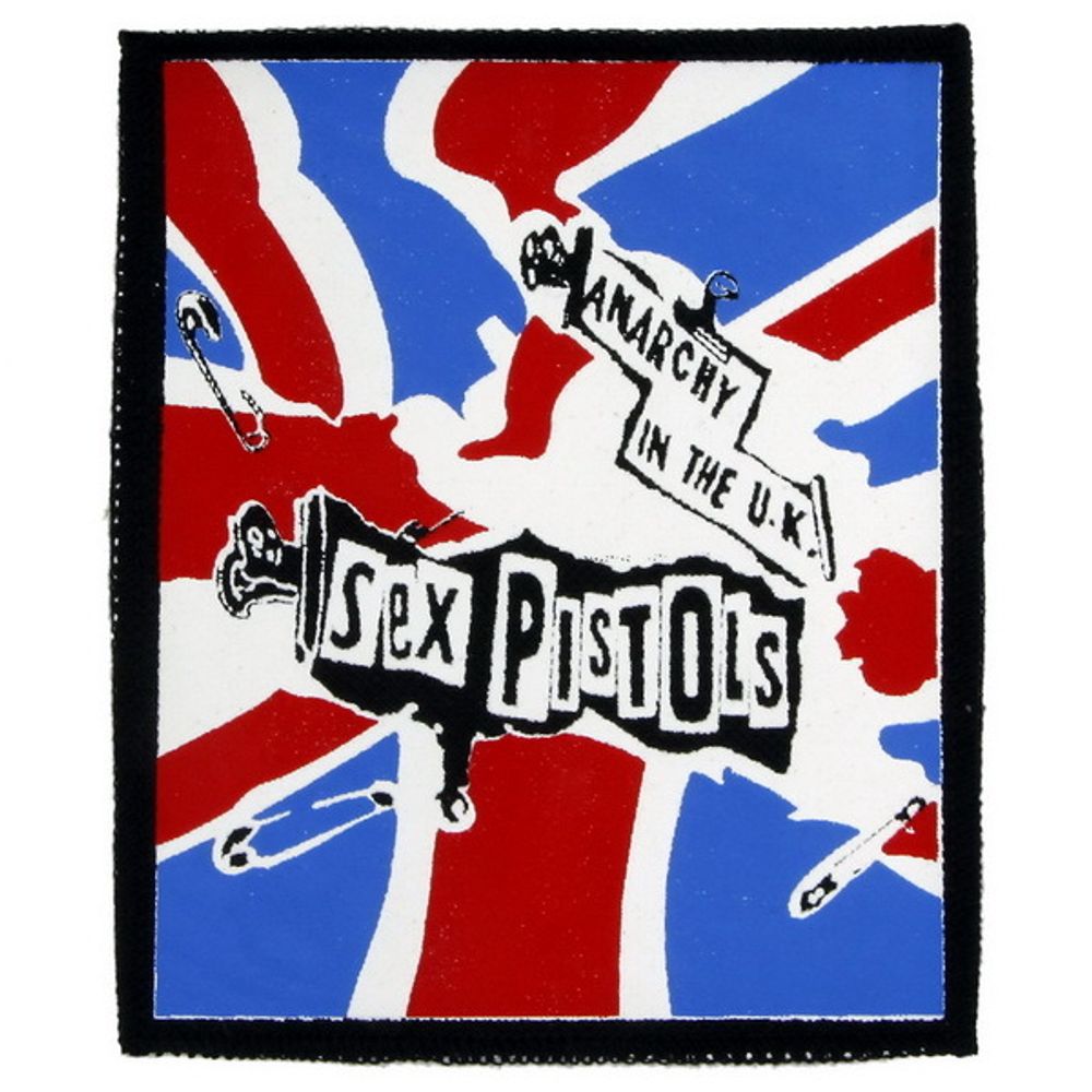 Нашивка Sex Pistols Anarchy In The U.K. (110Х90) – купить по выгодной цене  в Москве | Рок-аксессуары в интернет-магазине «Позитиф»