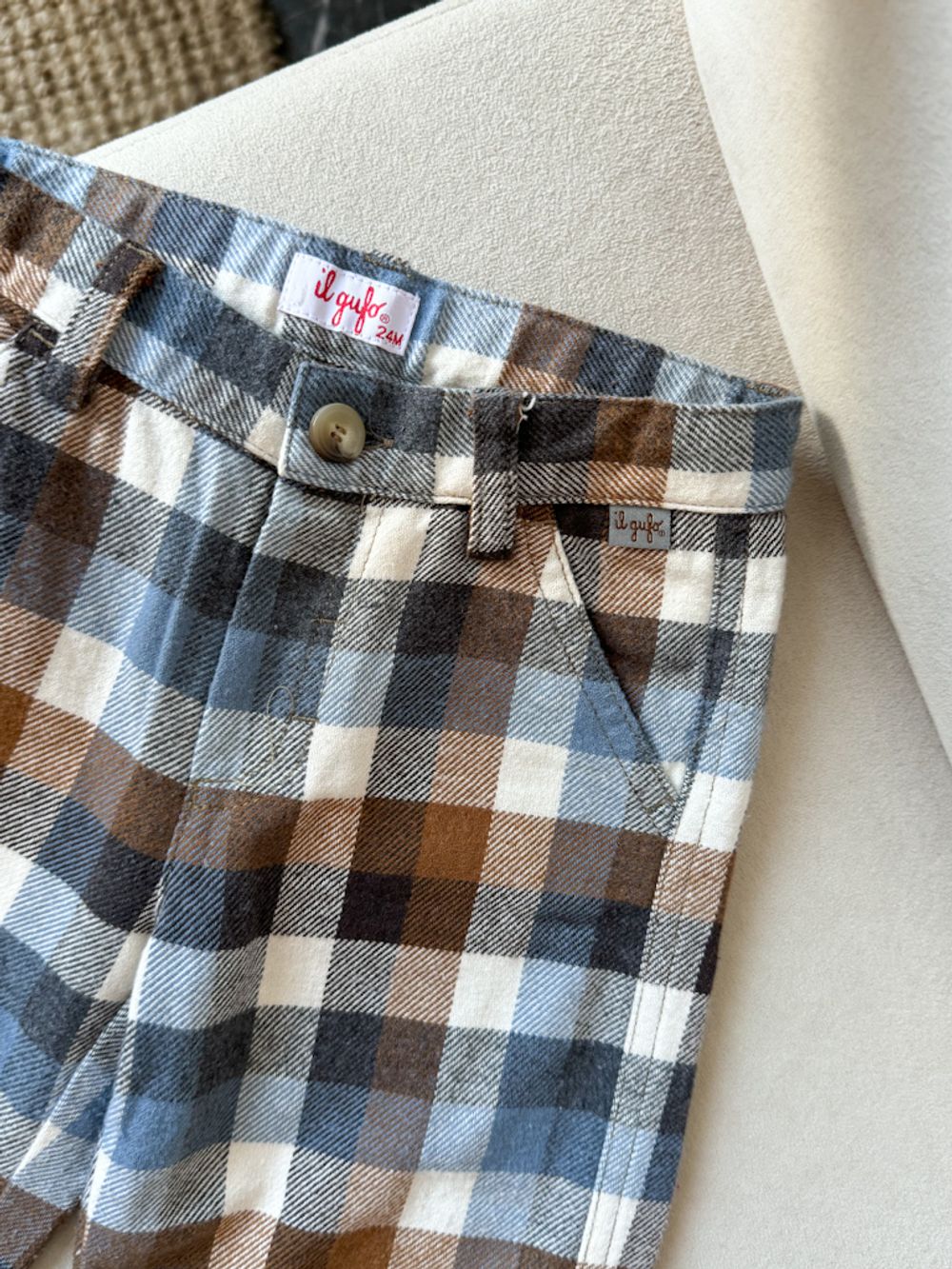 Хлопковые брюки Il Gufo, 92