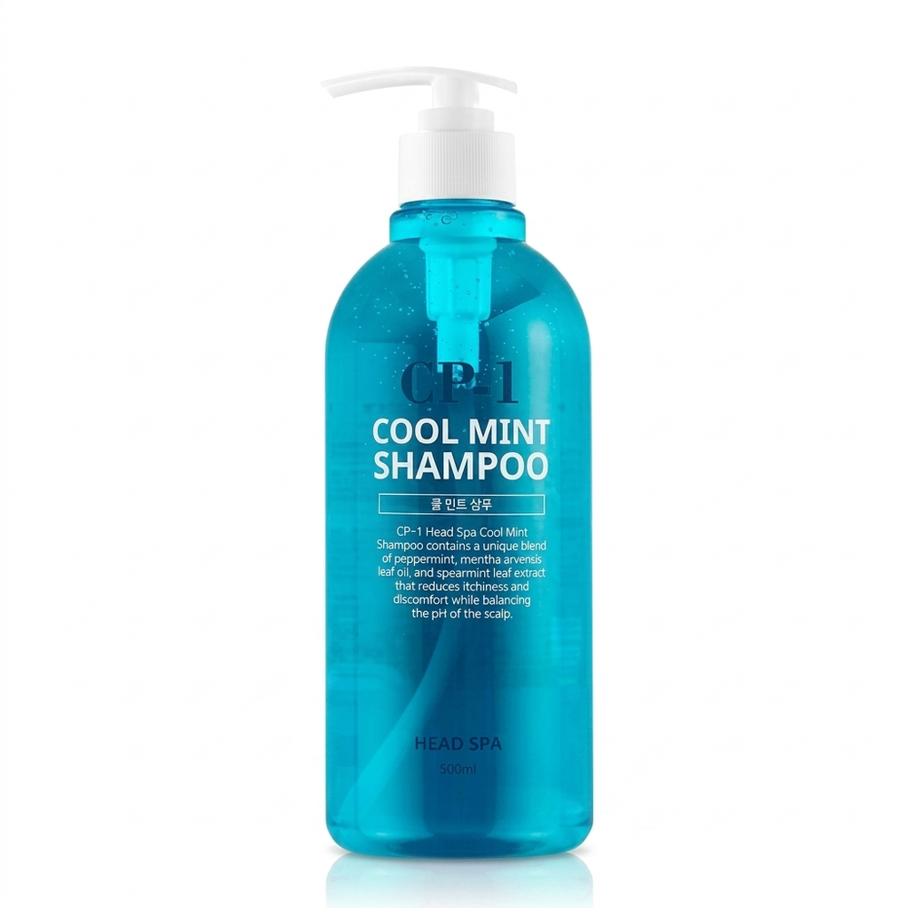 Шампунь для волос с ментолом Esthetic House CP-1 Head Spa Cool Mint Shampoo, 500ml