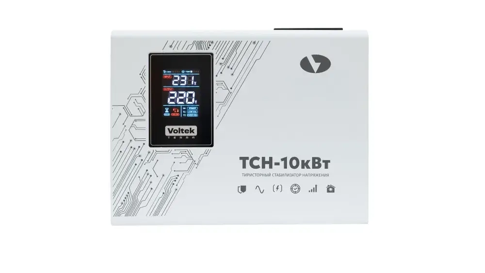 Стабилизатор напряжения однофазный VOLTEK ТСН 10000 (10000ВА)