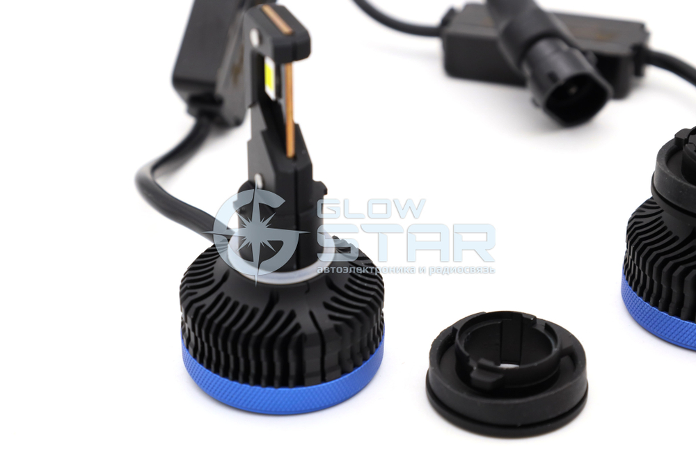Светодиодные лампы Aozoom P5 H11/H8/H9/H16 12V, 35W, 6000K, чип Korea WT35 (комплект, 2шт)